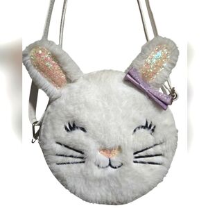 Easter Fuzzy Bunny Cross Body Bag